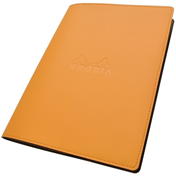 RHODIA（ロディア） A5サイズ ホチキス留めノートカバー ePURE（エピュレ） cf118158 オレンジ