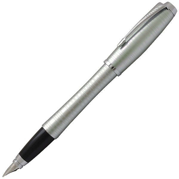 PARKER（パーカー）万年筆 アーバン プレミアム メタリックストライプコレクション シルバーブルーパールCT 1906873