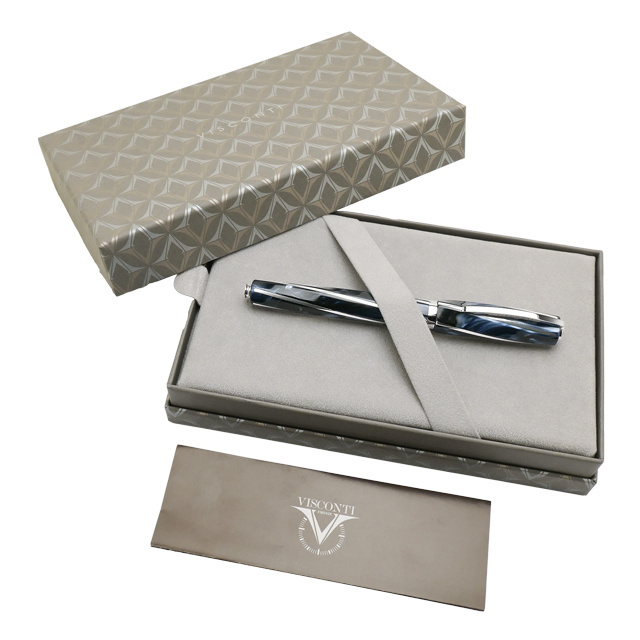 ビスコンティ 万年筆 ディヴィーナ エレガンス インペリアルブルー