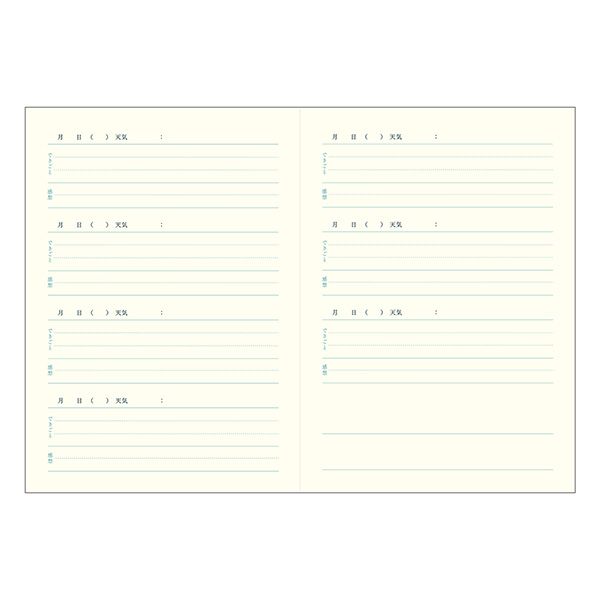 MIDORI（ミドリ） 日記帳 書く時間で選べる日記 12870006 おやすみA