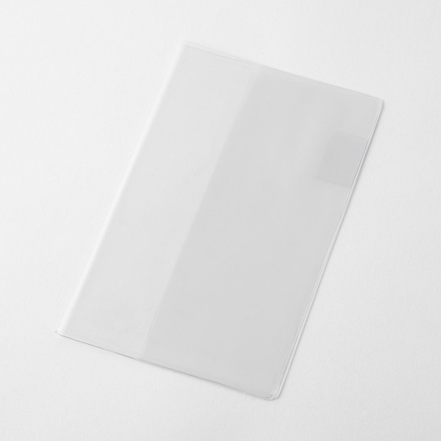MIDORI ミドリ 紙製品 MDノートカバー 透明 35659006 新書サイズ