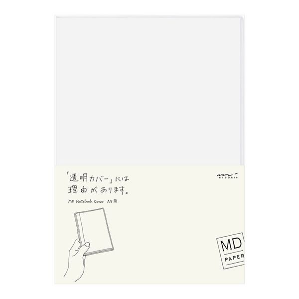 MIDORI（ミドリ） MDノートカバー 透明 49360006 A5サイズ
