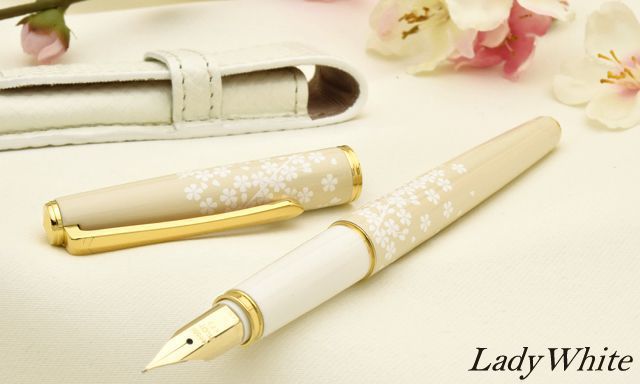 PILOT 万年筆 パイロット 万年筆 レディホワイト FD-18SR-SKU サクラ 