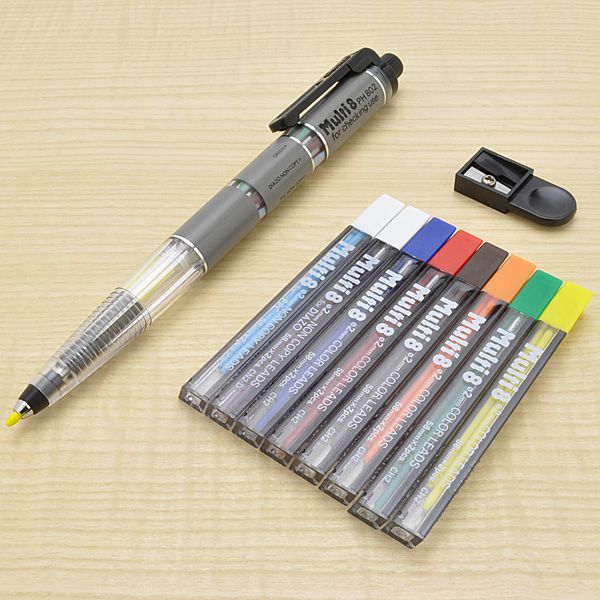 Pentel（ぺんてる） 芯ホルダー マルチ8 セット PH802ST