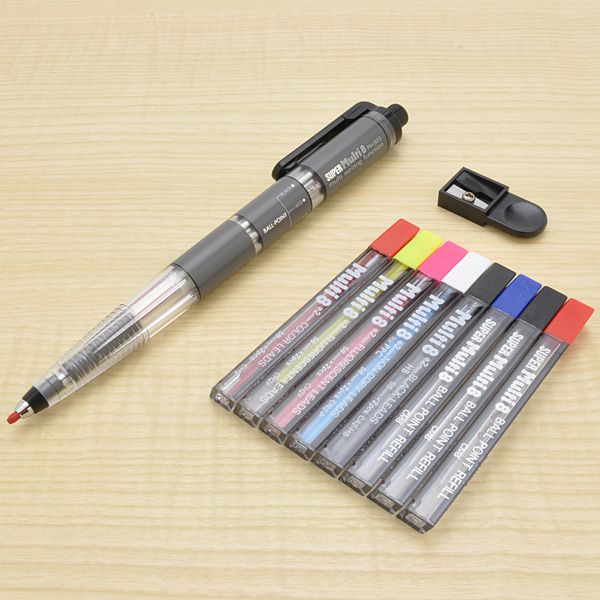 Pentel（ぺんてる） 複合筆記具 スーパーマルチ8 セット PH803ST