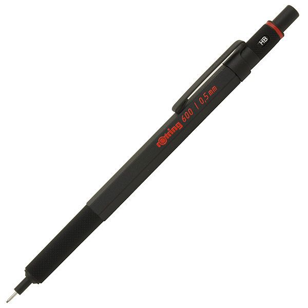 rOtring（ロットリング） ペンシル ロットリング600シリーズ 製図用シャープペンシル ブラック 600B19