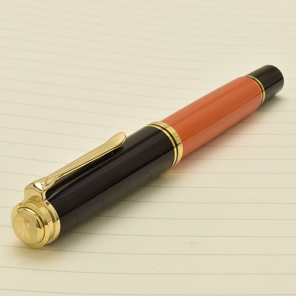 【店舗限定】Pelikan（ペリカン）万年筆 特別生産品 スーベレーン800 バーントオレンジ M800