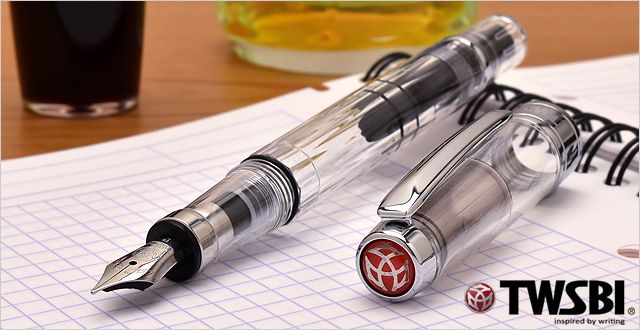 TWSBI（ツイスビー） 万年筆 ダイヤモンド 580 クリア M74431