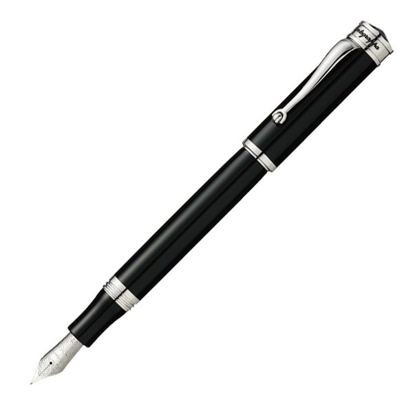 Montegrappa（モンテグラッパ） 万年筆 ドゥカーレ ブラック パラジュームプレート ISDUR