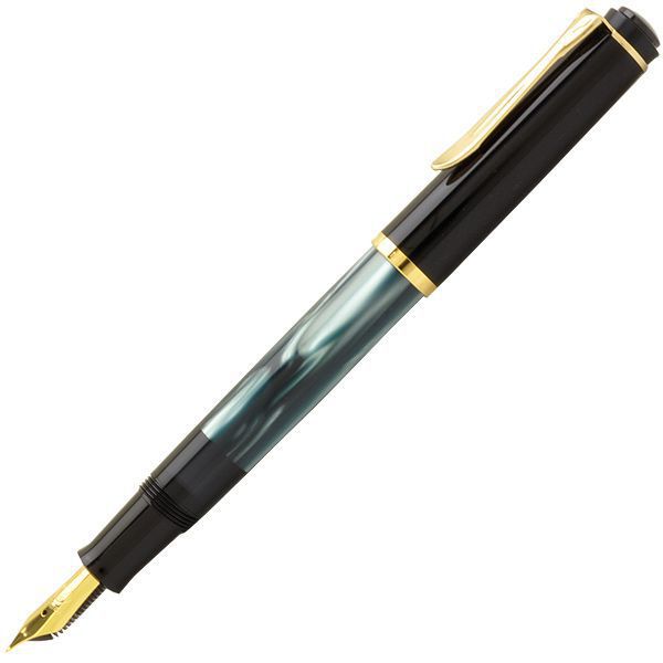 Pelikan（ペリカン）万年筆 クラシック（トラディショナル）200シリーズ M200 マーブルグリーン