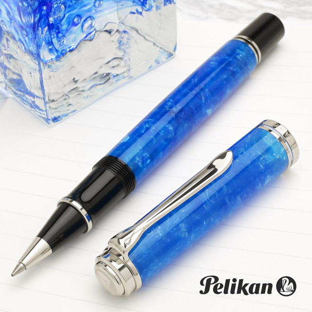 Pelikan（ペリカン）ローラーボール 特別生産品 スーベレーン805 ヴァイブラントブルー R805