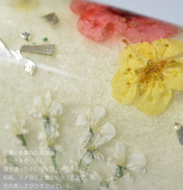 Pent〈ペント〉 by 荒川朋慧 ボールペン 花/Flower コデマリ AF-01 イエロー