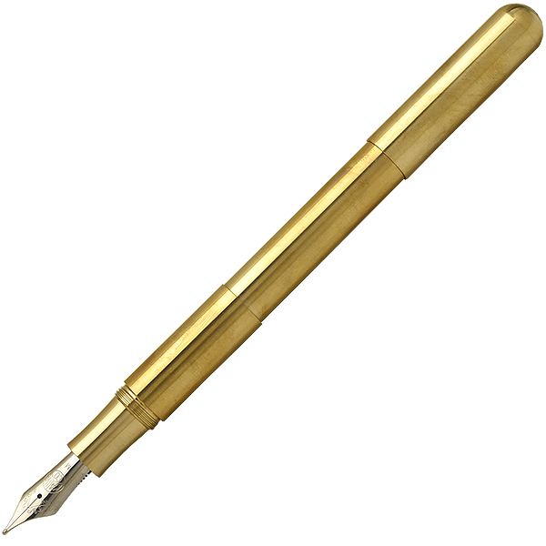 中字　Kaweco　スプラ　SPFM-BR　万年筆　カヴェコ　エコブラス　M　筆記具