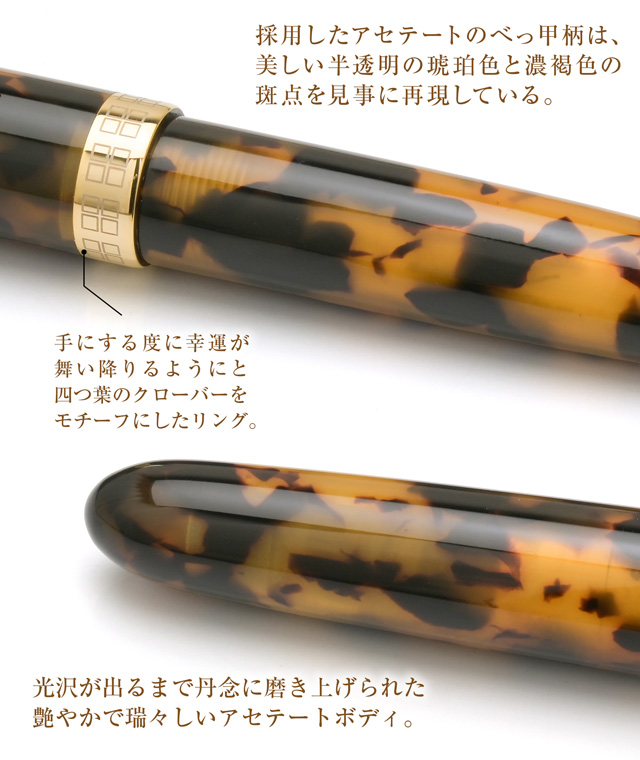 Pentペント 大西製作所 万年筆 アセテート オーバルモデル小