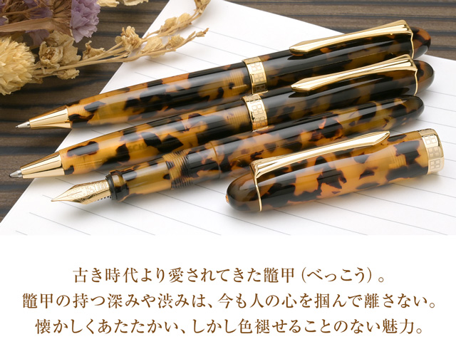 Pentペント 大西製作所 万年筆 アセテート オーバルモデル小