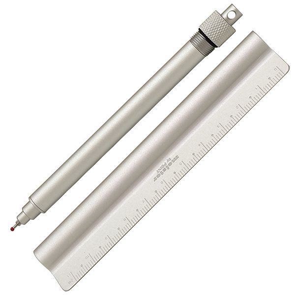 meister（マイスター） ボールペン Pen in Ruler （ペンインルーラー） MP-PR-SV シルバー