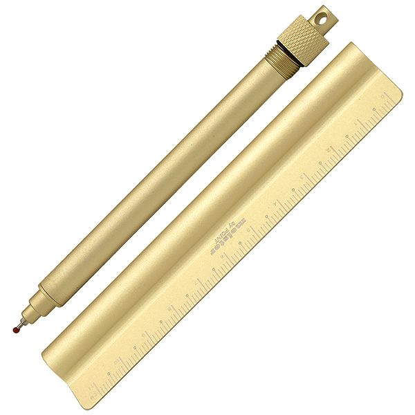 meister（マイスター） ボールペン Pen in Ruler （ペンインルーラー） MP-PR-GD ゴールド