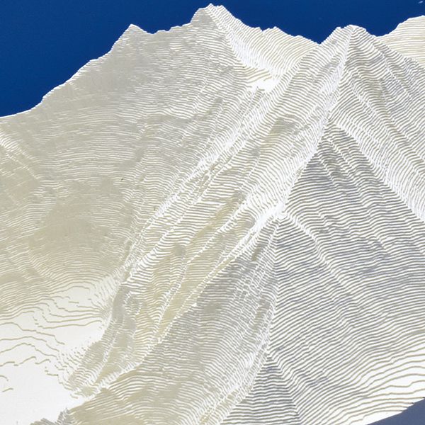 Reliorama（レリオラマ） エベレスト スイス製精密山岳模型 5100 ホワイト