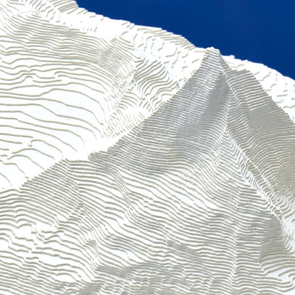 Reliorama（レリオラマ） マッターホルン スイス製精密山岳模型 4100 ホワイト
