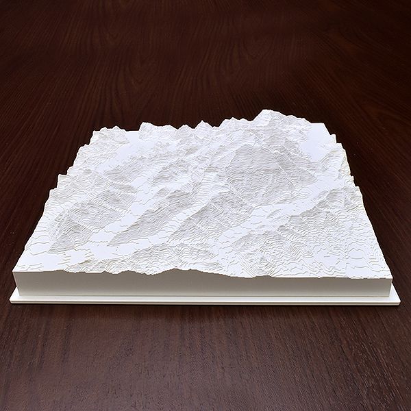 レリオラマ マッキンレー スイス製精密山岳模型 1510 ホワイト