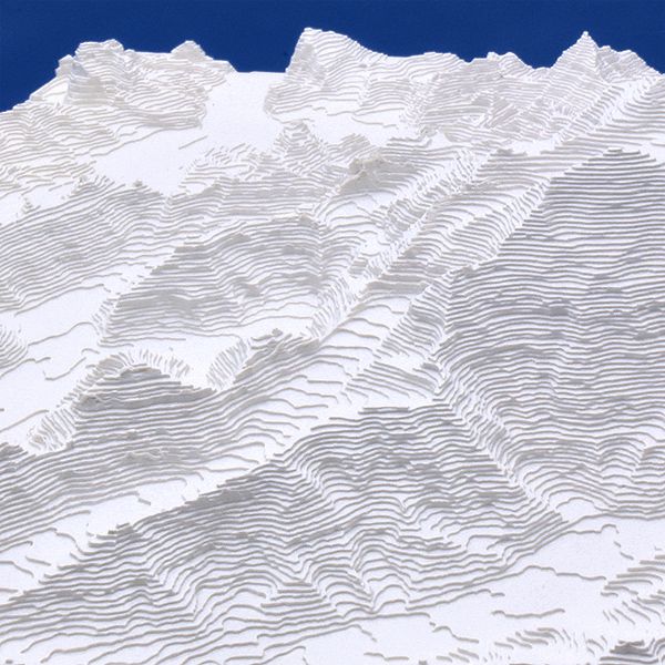 Reliorama（レリオラマ） マッキンレー スイス製精密山岳模型 1510 ホワイト