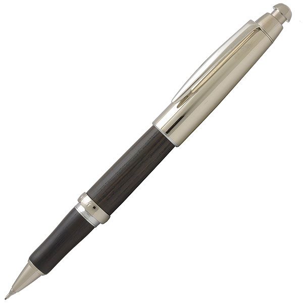 三菱鉛筆 ペンシル 0.5mm ピュアモルト オークウッドプレミアムエディション M5-5015 オフブラック