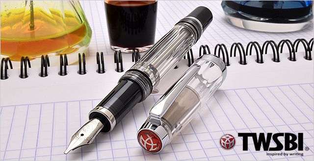 TWSBI（ツイスビー）万年筆 バキューム mini Smoke スタブ M7445940