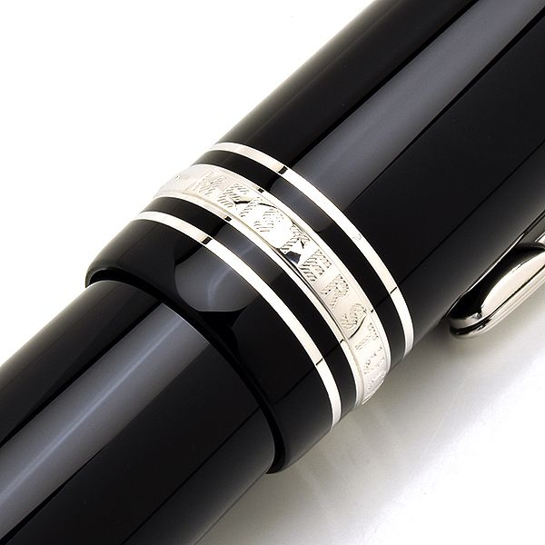 MONTBLANC（モンブラン） 万年筆 マイスターシュテュック プラチナコーティング P149 ブラック 11506