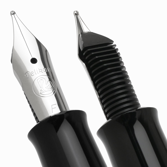 ペリカン 年筆 マーブルシルバー×ブラック Pelikan ペリカン 万年筆 クラシック 205シリーズ マーブルブルー