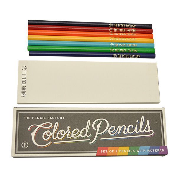 HESTER & COOK（へスターアンドクック） 鉛筆 The Pencil factory HC-PF117 カラーペンシルセット