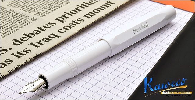 Kaweco（カヴェコ）万年筆 スカイライン スポーツ ホワイト KAWECO-SSFP-WH