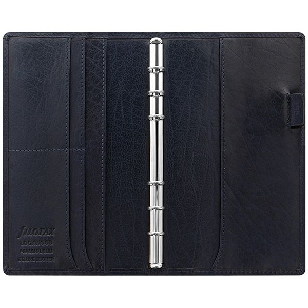 Filofax（ファイロファックス） スリムサイズ ロックウッド システム手帳 026056 ネイビー