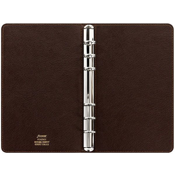 Filofax（ファイロファックス） コンパクトサイズ ヘリテージ システム手帳 026023 ブラウン