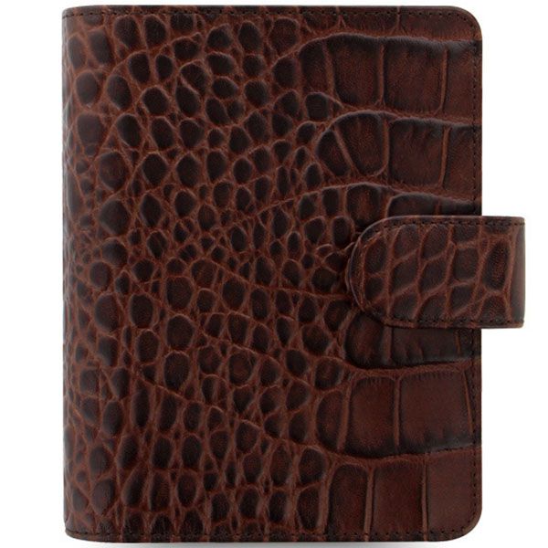 Filofax（ファイロファックス） ポケットサイズ クラシッククロック システム手帳 026014 チェスナッツ