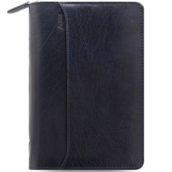 Filofax（ファイロファックス） バイブルサイズ ロックウッド ジップ システム手帳 026111 ネイビー