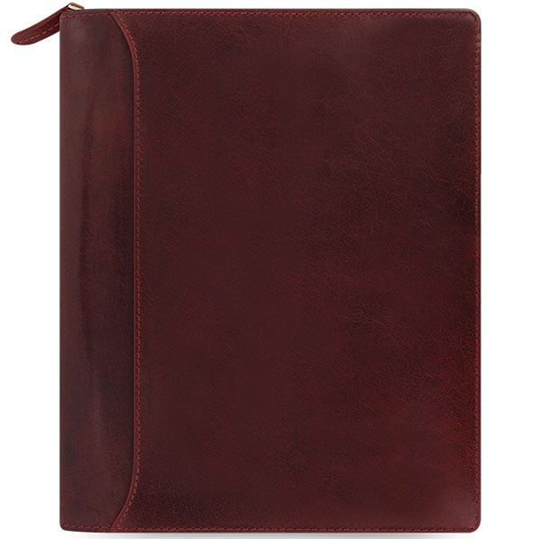 Filofax（ファイロファックス） A5 サイズ ロックウッド ジップ システム手帳 021691 ワイン