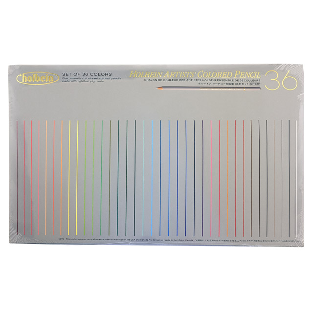 HOLBEIN（ホルベイン画材）色鉛筆 アーチスト色鉛筆セット 36色セット メタルケース OP930