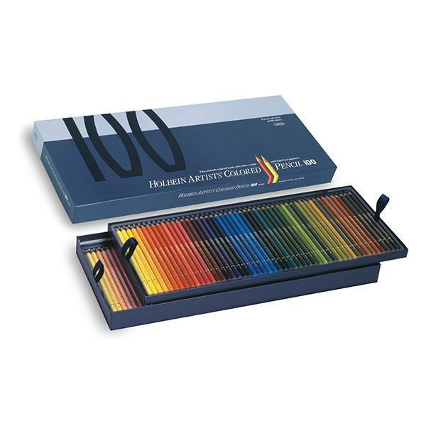 ホルベイン画材 色鉛筆 アーチスト色鉛筆セット OP940 100色セット（紙函）