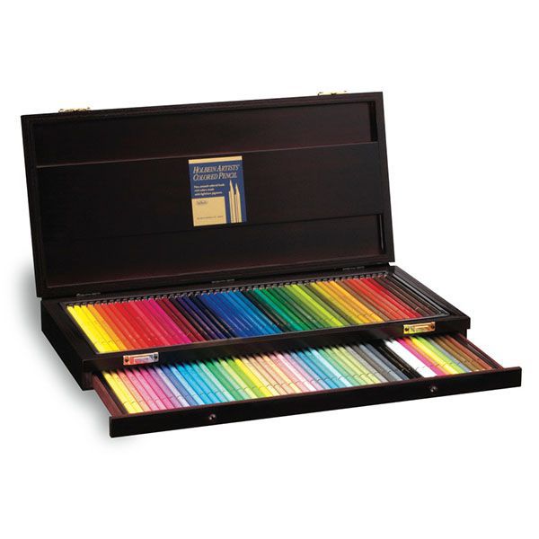 HOLBEIN（ホルベイン画材） 色鉛筆 アーチスト色鉛筆セット OP941 100色セット（木函）