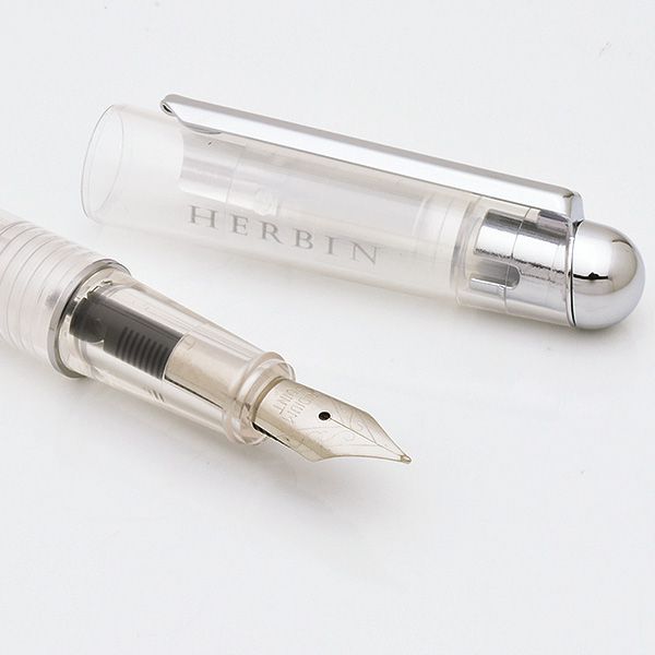 HERBIN（エルバン） 万年筆 コンバーター付万年筆 HB-PEN07 スケルトン