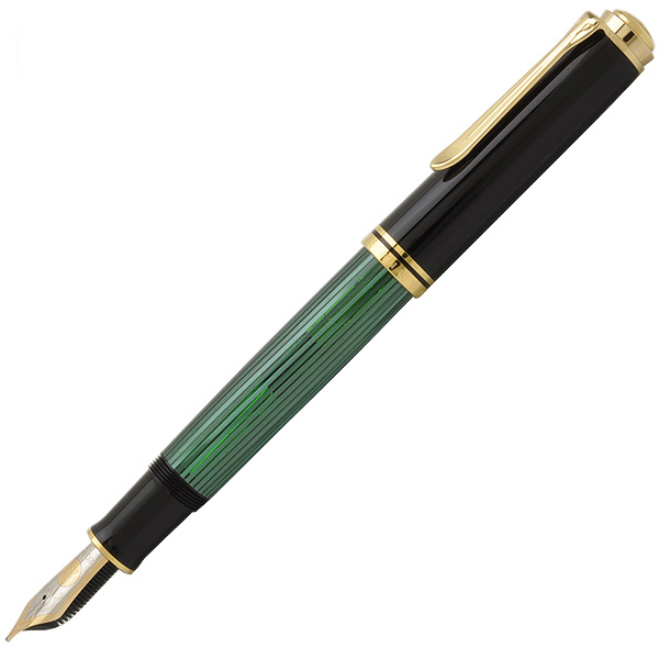 Pelikan ペリカン 万年筆 スーベレーン M1000 グリーンストライプ