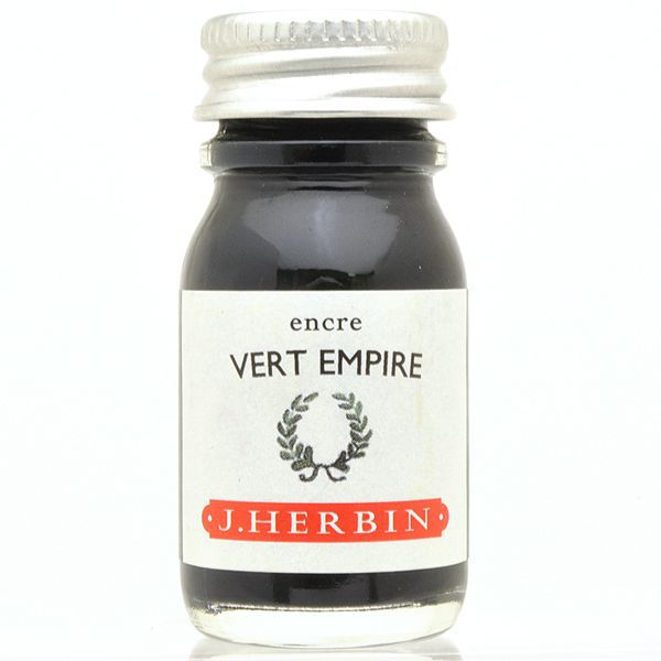 HERBIN（エルバン） ボトルインク トラディショナルインク10ml HB11539 エンパイアグリーン