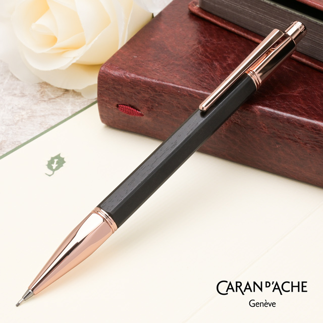 カランダッシュ ペンシル バリアス エボニー（黒檀）0.7mm ブラック