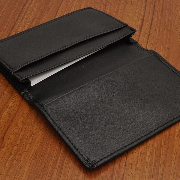 PILOT パイロット 本革製 名刺入れ 25枚用 LN06-200-B ブラック | 世界