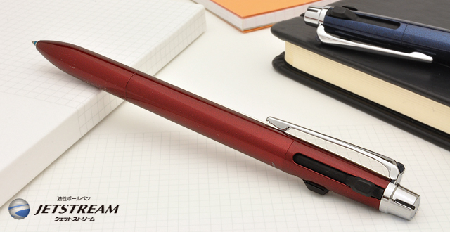 三菱鉛筆 複合筆記具 ジェットストリーム プライム 3色ボールペン 0.5mm ダークボルドー SXE3-3000-05-65