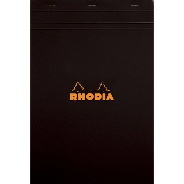 RHODIA（ロディア） 単品 ブロックロディア No.18 ブラック 5mm方眼 CF182009