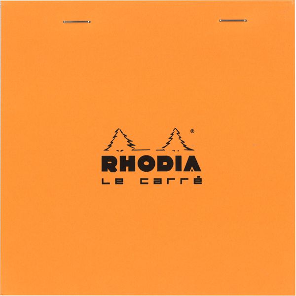 RHODIA（ロディア） 単品 ブロックロディア ル・キャレ No.148 オレンジ 5mm方眼 CF148200
