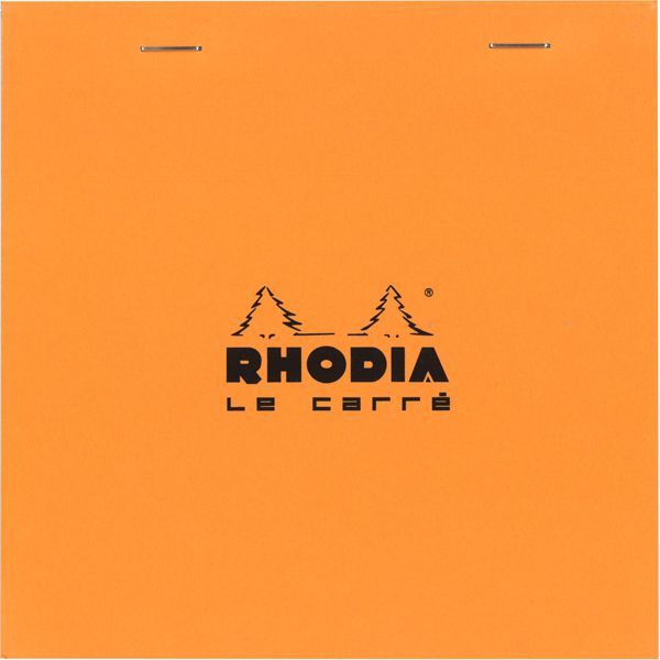 RHODIA（ロディア） 単品 ブロックロディア ル・キャレ No.148 オレンジ 5mm方眼 CF148200