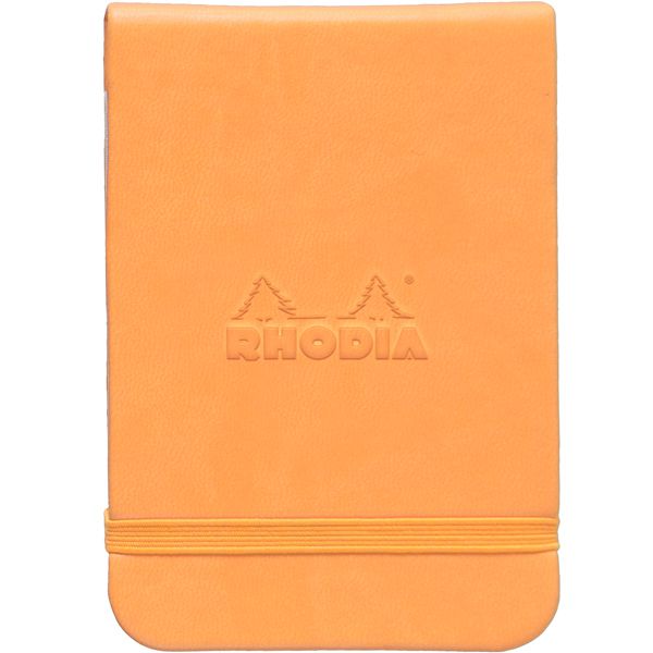 RHODIA（ロディア） A7サイズ ウェブノートブックパッド cf118258 オレンジ 横罫