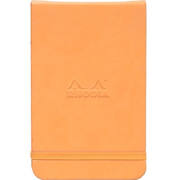 RHODIA（ロディア） A6サイズ ウェブノートブックパッド cf118308 オレンジ 横罫